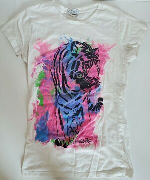 Mirage Siegfried & Roy Secret Garden White Tigers Pink T-Shirt Sz Medium